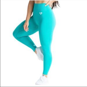 Women’s Best Power Seamless Leggings‎ Ceramic Turquoise Size XS